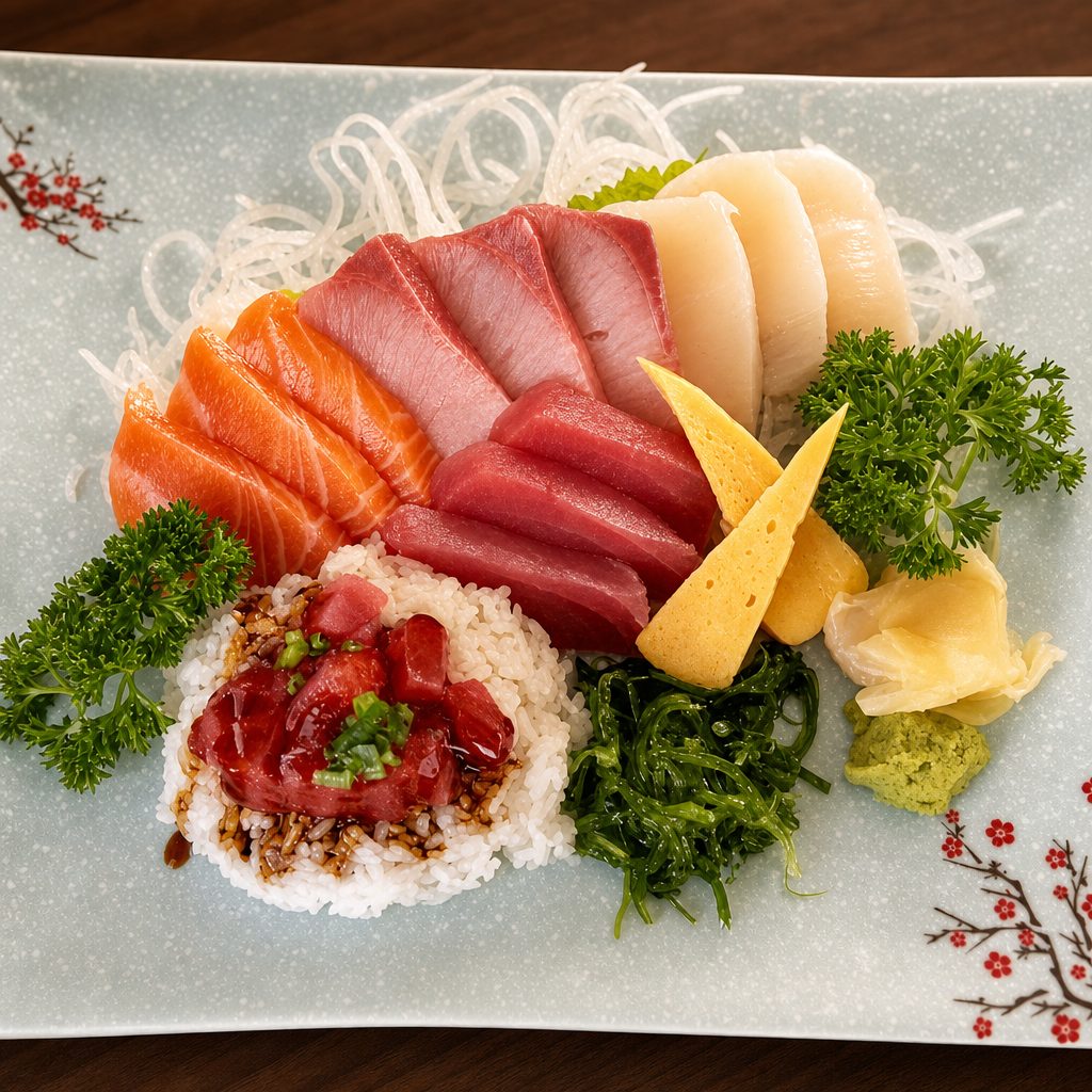H-Chirashi Combo.